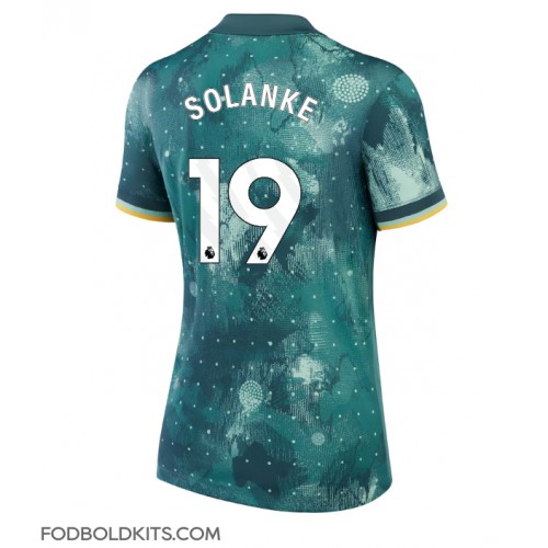 Tottenham Hotspur Dominic Solanke #19 Tredjetrøje Dame 2024-25 Kortærmet